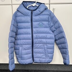 UNITED COLORS OF BENETTON lightweight puffer jacket. New without tags.